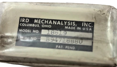 IRD Mechanalysis Model 18619 Proximity Probe Driver — product image 2 of 5