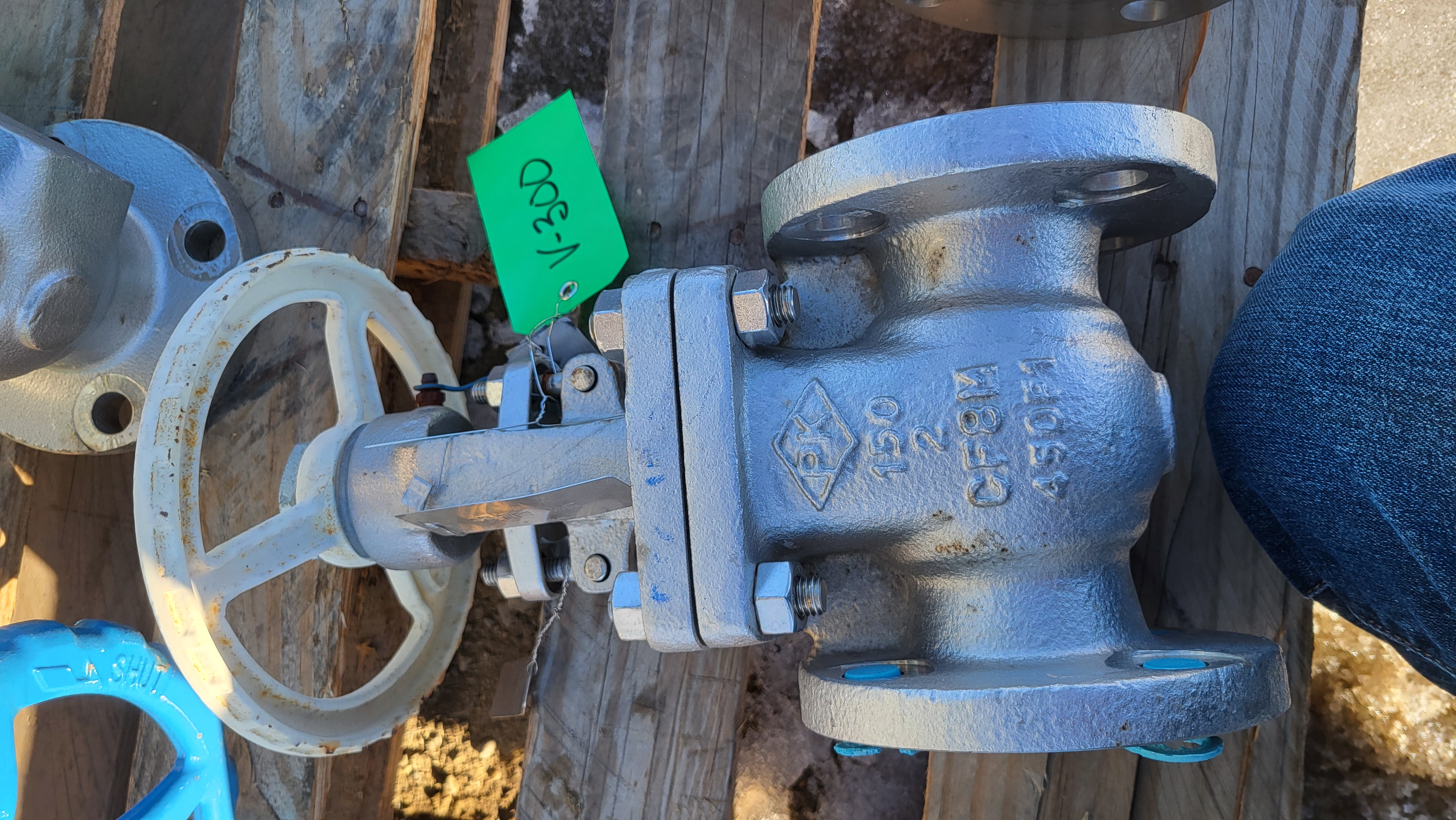 PK Valve 2-Inch Class 150 Stainless Steel Gate Valve Fig. No. 150RF12SH-GRF High-Temp — product image 2 of 3