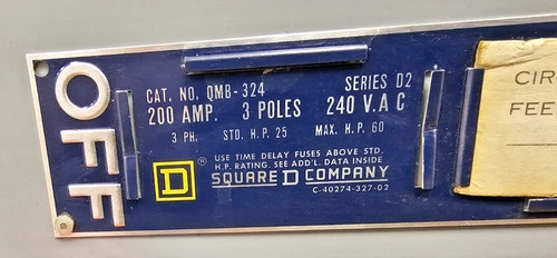Square D QMB-324 Series D2 Fusible Panelboard Switch with Extender Kit — primary product image