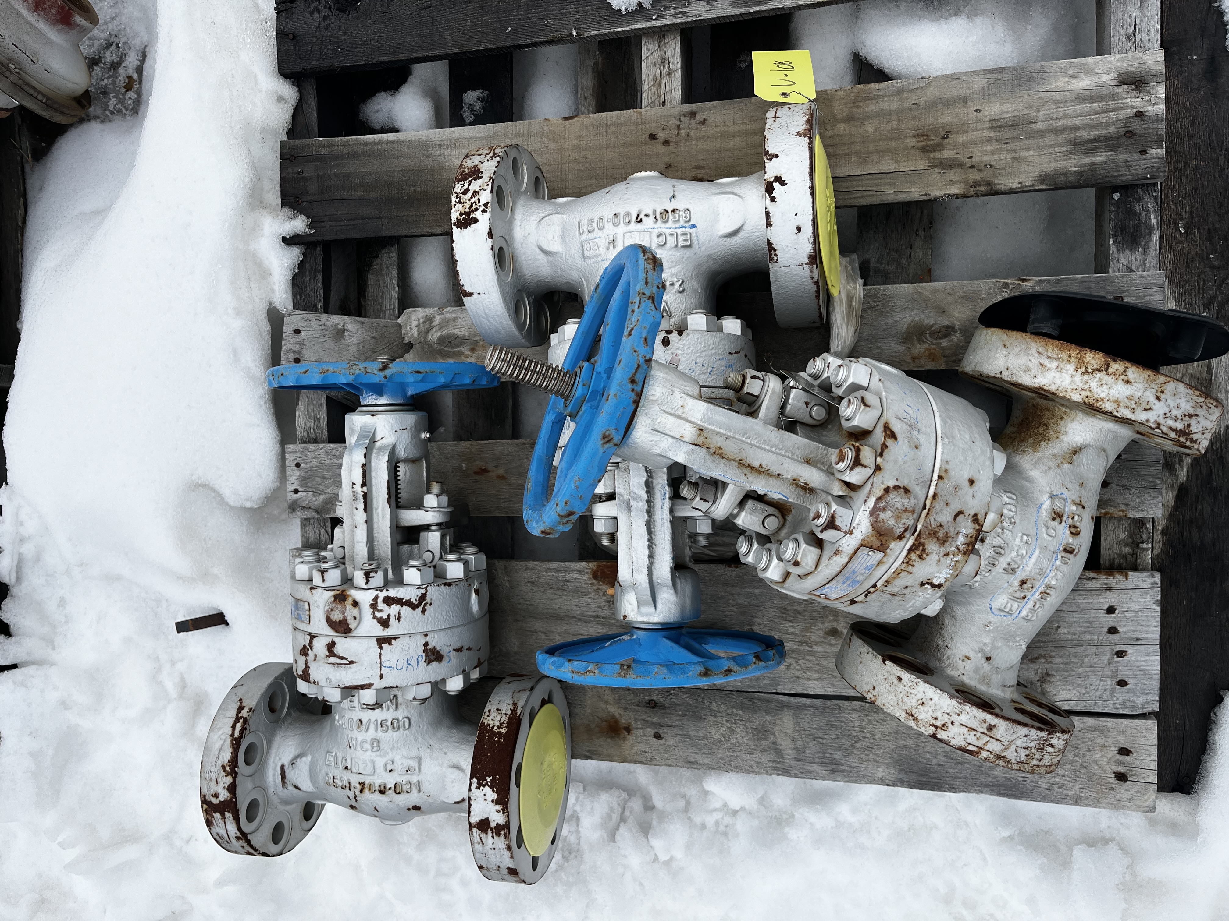 Velan 2 Inch Class 1500 Cast Steel Gate Valve