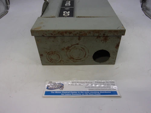 General Electric TG3223 Fusible Safety Switch, 100A, 240V, NEMA 1 — product image 7 of 8