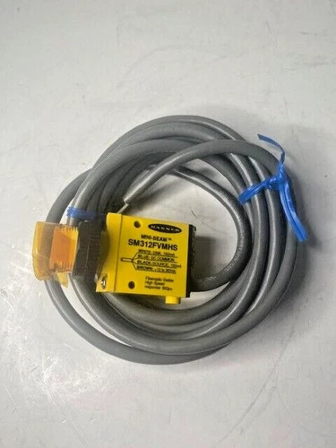 Banner Engineering Mini-Beam SM312FVMHS Fiber Optic Sensor