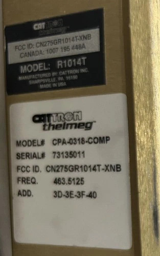 Cattron-Theimeg CPA-0318-COMP Multi Processor Receiver/Decoder Chassis Goldbox — product image 6 of 11