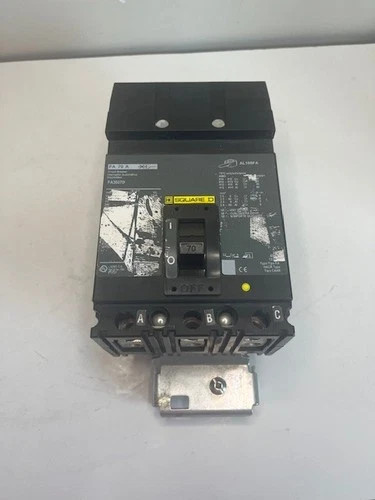 Square D FA36070 70A 3-Pole I-Line Molded Case Circuit Breaker — primary product image