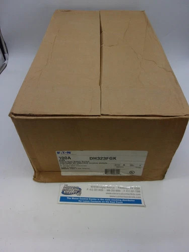 Eaton DH323FGK Heavy Duty Safety Switch 100A 3-Pole Fusible — product image 2 of 8