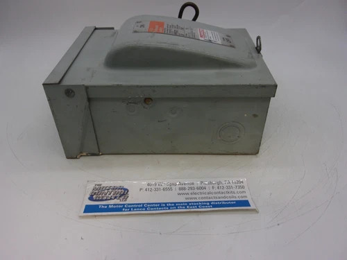 ITE NFR321 General Duty Enclosed Switch 30A 240V 3P Non-Fusible NEMA 3R — product image 8 of 8