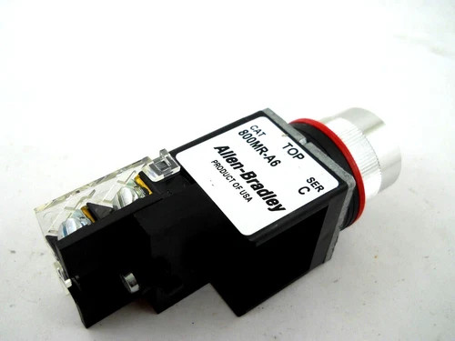 Allen-Bradley 800MR-A6AK Red Flush Head Push Button — product image 3 of 6