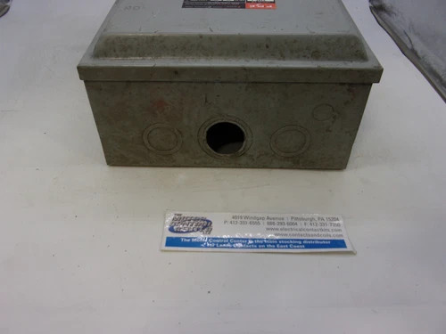 Federal Pacific Electric 7132 Safety Switch, 3P, Non-Fusible, 100A, 240V, NEMA 1 — product image 8 of 9