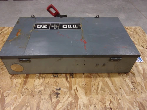 General Electric TH4324 Fusible Heavy Duty Safety Switch, 200A, 240V, 3P, 4W, NEMA 1 — product image 5 of 8
