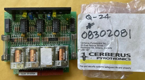 Cerberus Pyrotronics LED-24 Annunciator Driver Circuit Board 30675