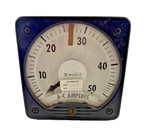 Westinghouse Type KA-241 Analog AC Ammeter Style 291B461A15 — product image 2 of 5