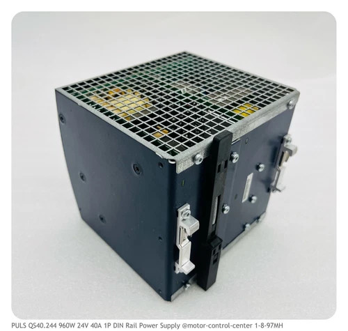 PULS QS40.244 960W 24V 40A DIN Rail Power Supply — product image 5 of 7