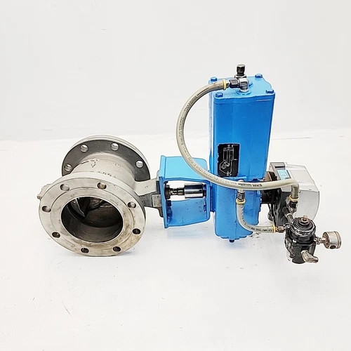 Neles Jamesbury 6 Inch Ball Valve R21CA06CCJD with B1CU 11/40 Pneumatic Actuator — product image 3 of 10