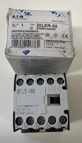 Eaton Moeller DILER-22 XTRM10A22B 240VAC Contactor Relay — primary product image