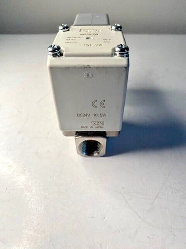 SMC Solenoid Valve VX232LG13 24VDC 2-Way 3/8" NPT — product image 3 of 4