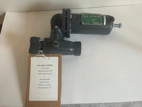 Mallard Control Model 5600 High Pressure Regulator 5600-1HDF-T3S