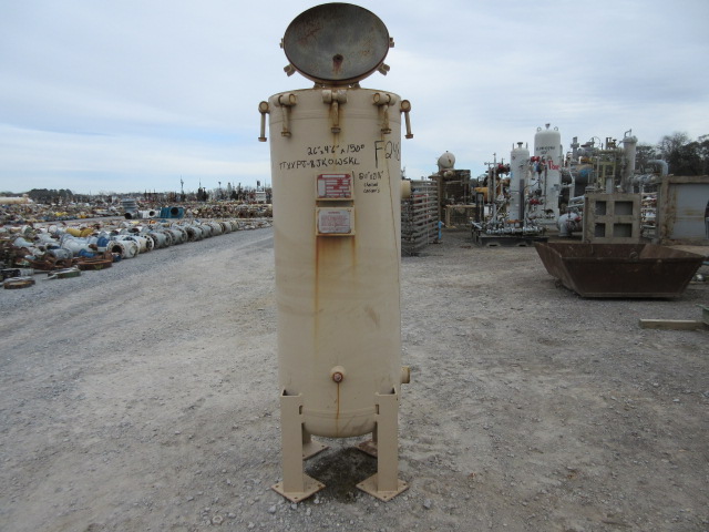 National Tank Company Vertical Cartridge Filter Vessel, 26" Diameter x 54" Height, 150 PSI — product image 6 of 8