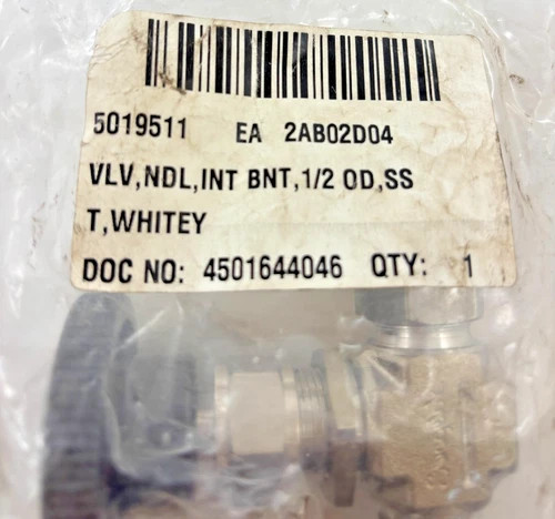 Swagelok SS-1RS8 Stainless Steel Needle Valve — product image 3 of 3