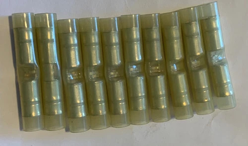 Lot of 200 AMP PIDG Butt Splice Connectors 320570 for 12-10 AWG Wire — primary product image