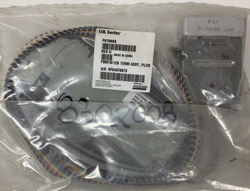Foxboro Invensys P0700SA Rev U FBM7B/12B Terminal Assembly Plug — primary product image