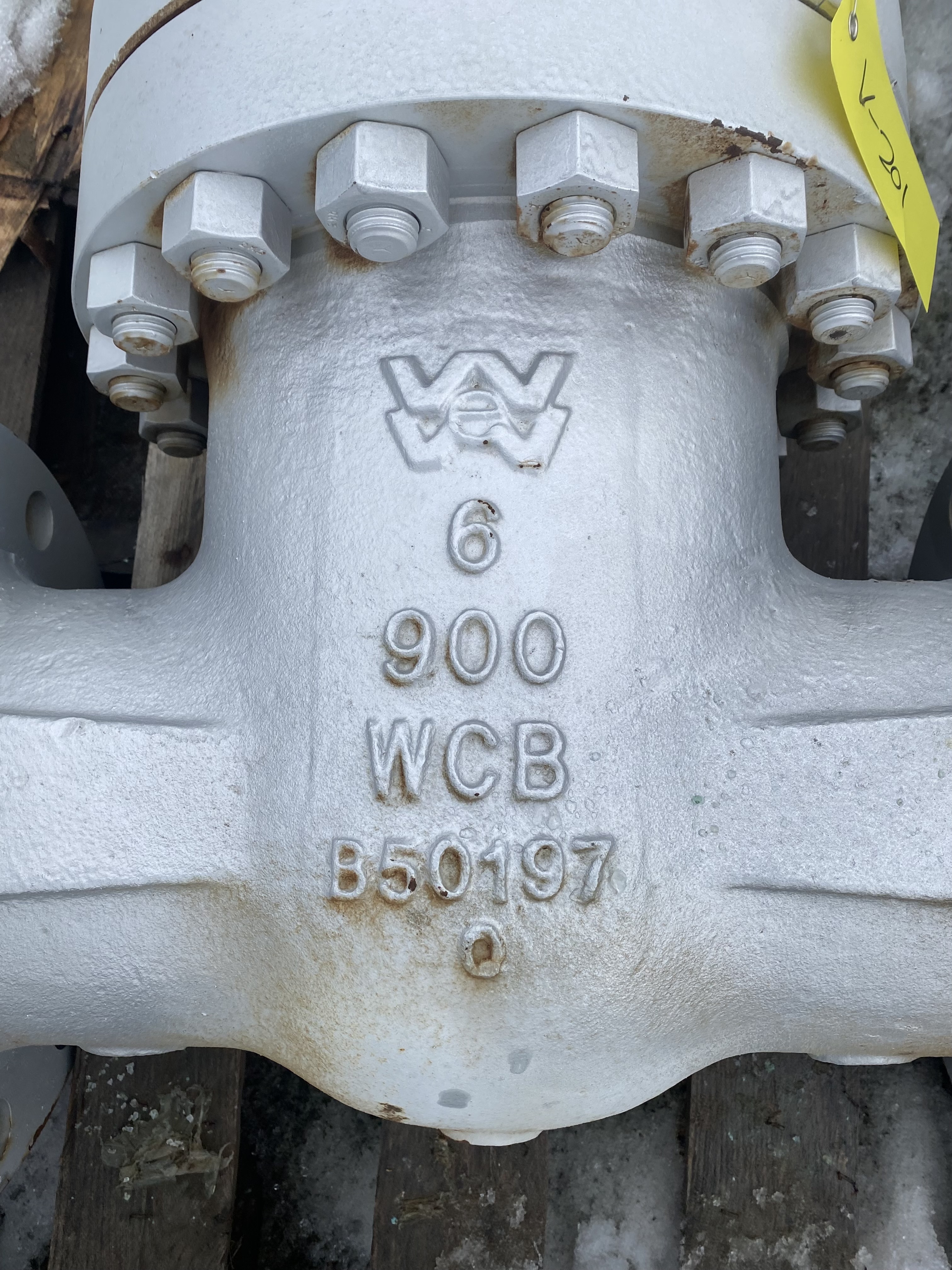 Williams Valve Corporation Class 900 Gate Valve, 6 Inch, Model 9G02160 — product image 5 of 5