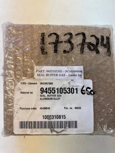 Buffer Gas Seal 9455105301 Aluminum Alloy