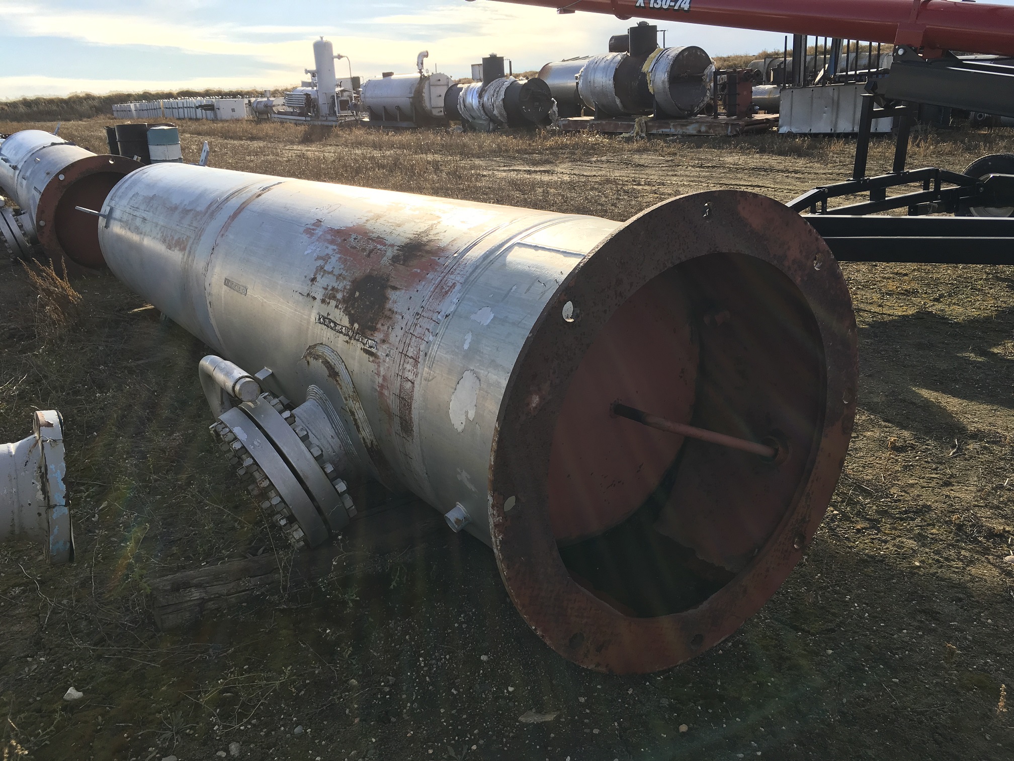 Uni-Melt Ltd. 42" x 16' Iron Sponge Pressure Vessel