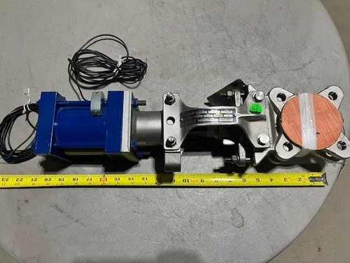 FNW 2" Knife Gate Valve FNW6500SK Actuated with Position Switches, Metal Seat — product image 4 of 8