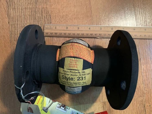 Proco Style 231 Single Arch Neoprene Expansion Joint 1.5" x 6"