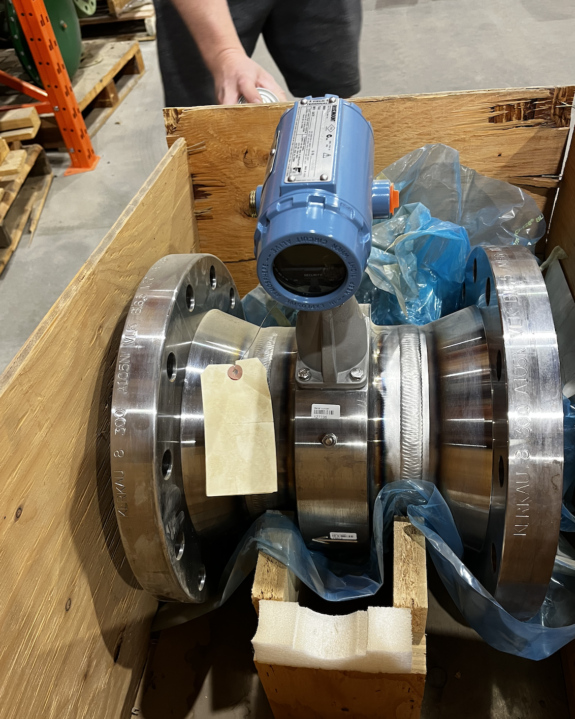 Rosemount 8800D 8-Inch Vortex Flowmeter