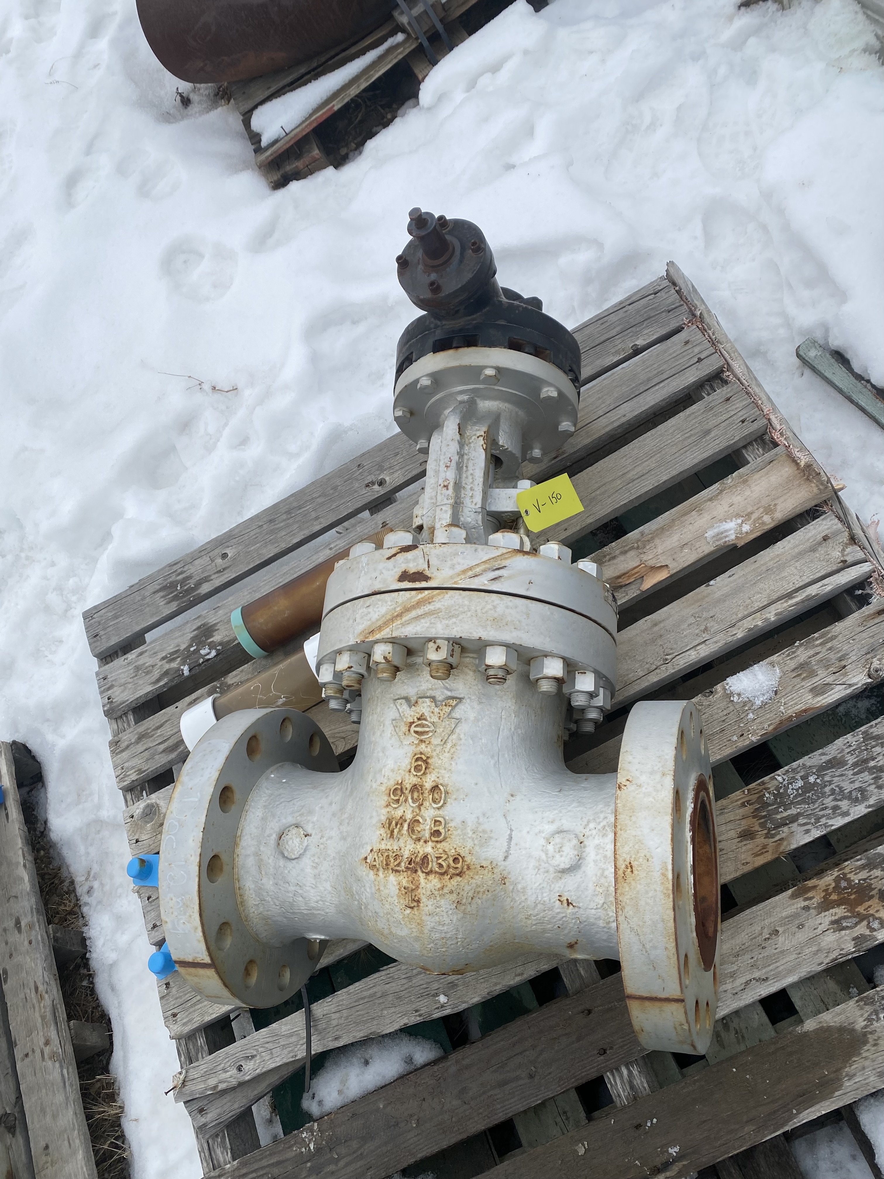 Williams Valve Corporation 6 Inch Class 900 Gate Valve Model 2260 — product image 3 of 5