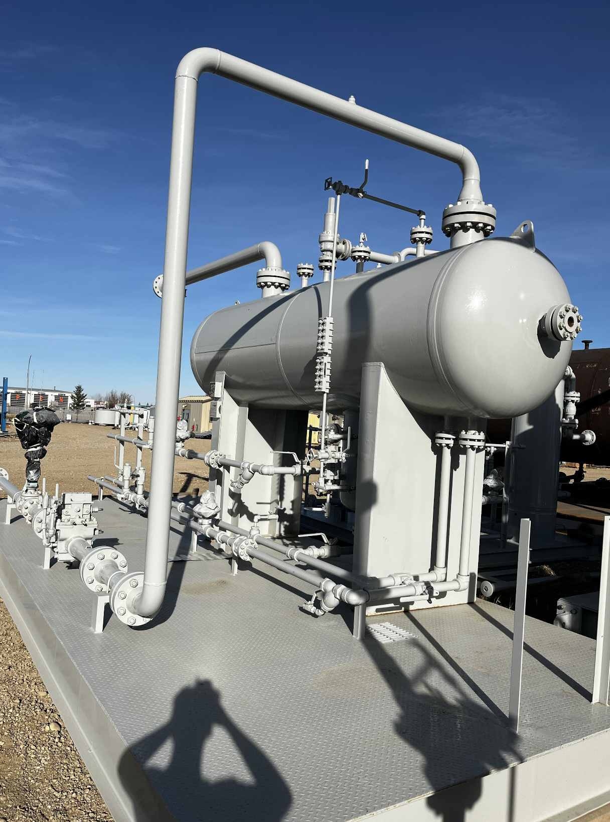 Maloney Steel Horizontal 3-Phase Separator 42" x 12' PV-300 — product image 4 of 11