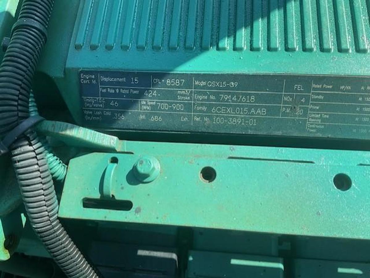 Cummins 300DQAF-2054 Diesel Generator Set — product image 7 of 10