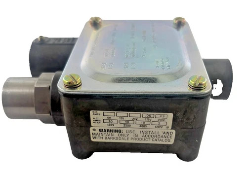 Barksdale 9048-6 Sealed Piston Pressure Switch, 700-10000 PSI — product image 4 of 7