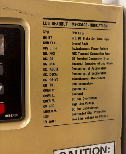 Eaton Dynamatic Adjustable Frequency AC Drive AF-15002-0480 — product image 2 of 6