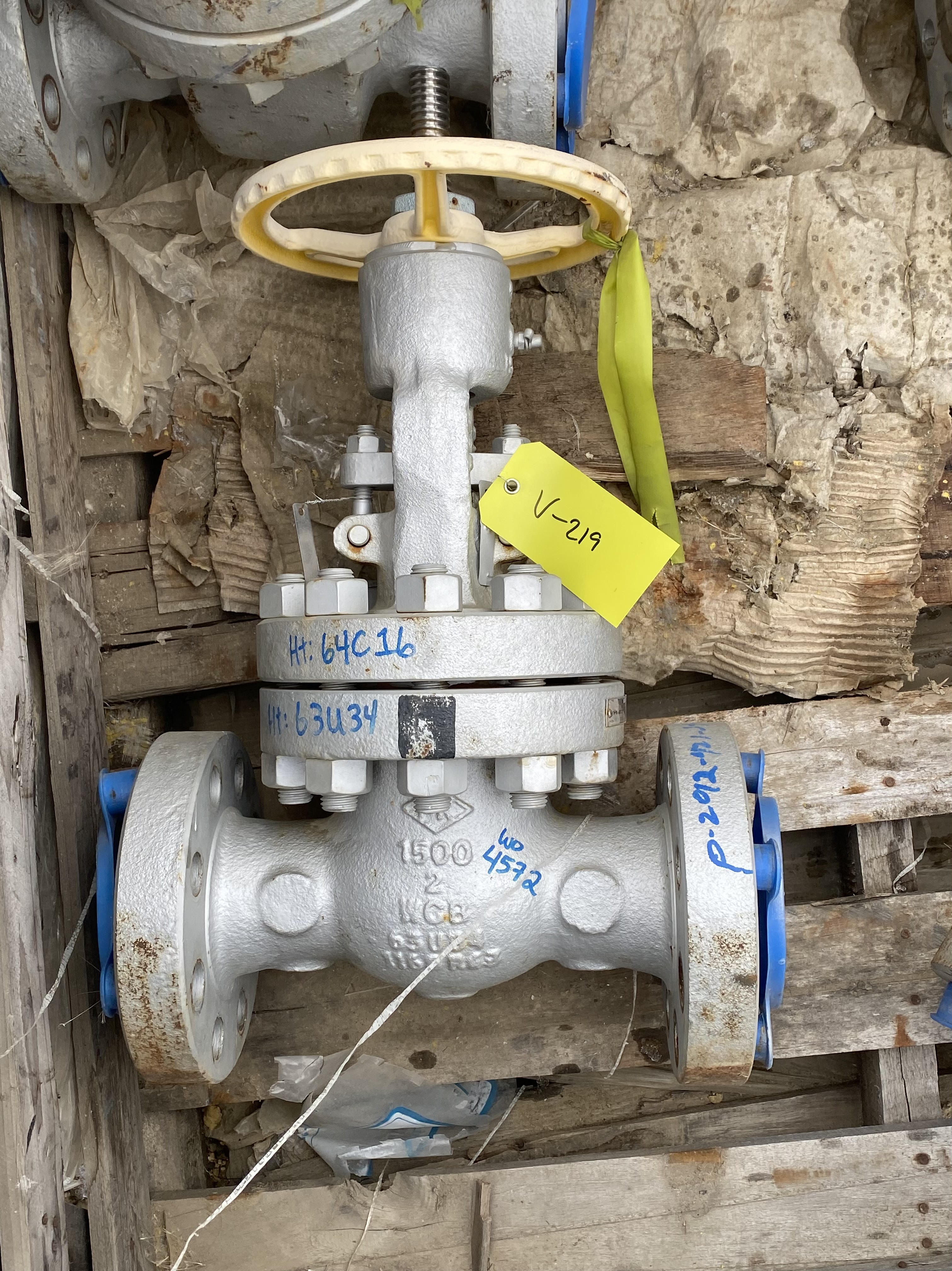 PK Valve 2-Inch Class 1500 Gate Valve 1500RF12N-GRF — primary product image