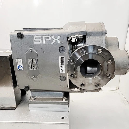 SPX Waukesha Cherry-Burrell 5070 Rotary Positive Displacement Lobe Pump with 15 HP Motor and 7.70:1 Gearbox — product image 19 of 19