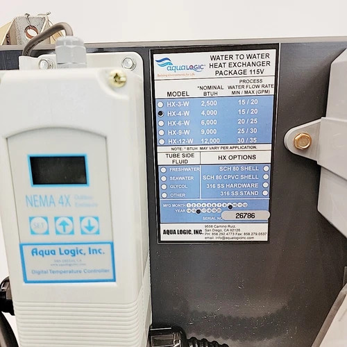 Aqua Logic HX-4-W Water to Water Heat Exchanger — product image 2 of 3