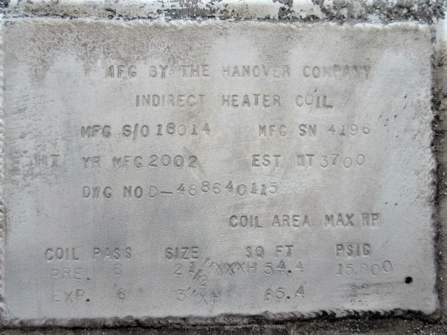 Hanover Indirect Line Heater 48" x 17'6" 1.5MM BTU — product image 10 of 19