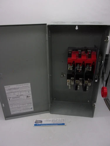 Eaton DH323FGK Heavy Duty Safety Switch 100A 3-Pole Fusible — product image 4 of 8