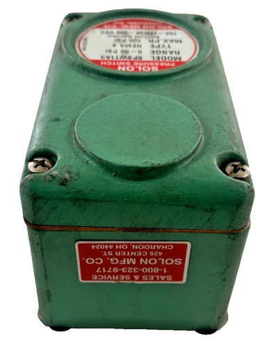 Solon 5PSW11A3 Pressure Switch 0-30 PSI NEMA 4 — product image 4 of 5