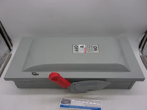 Siemens HNF363 Heavy Duty Non-Fusible Safety Switch 100A 600V 3P NEMA 1 — product image 8 of 8