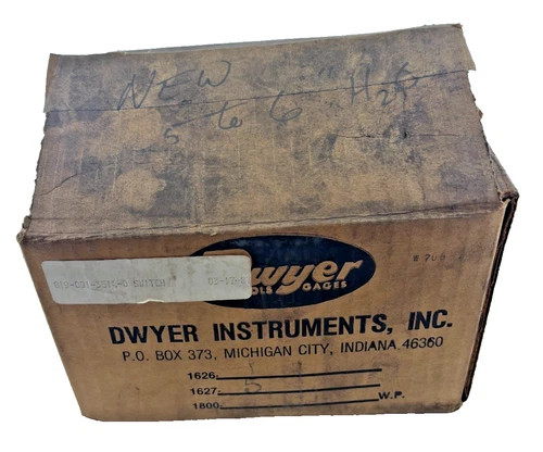 Dwyer Series 1627 Differential Pressure Switch, Model 1627-5 — product image 3 of 6