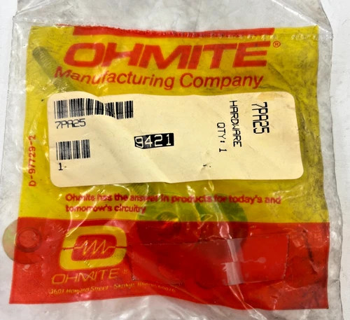 Ohmite 7PA25 Thru-Bolt Mounting Kit for Power Resistors and Heatsinks — product image 2 of 3