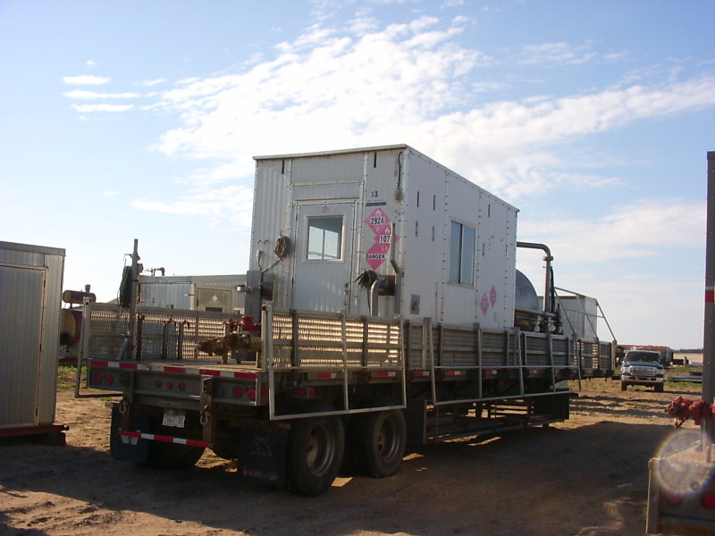 E&D Pipe and Process Equipment Ltd. 6' x 10' Production Testing Unit on 45' Hiboy Trailer — product image 4 of 12