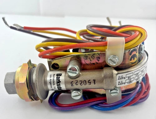 Barksdale B2S-H48SS Bourdon Tube Pressure Switch — product image 5 of 8