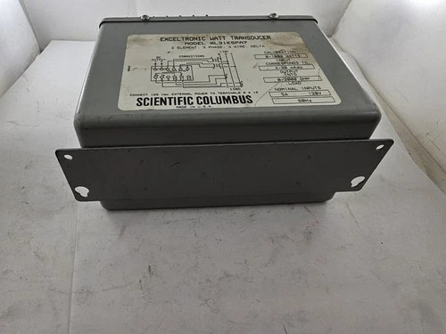 Ametek Scientific Columbus Exceltronic Watt Transducer XL31K5PA7 — product image 6 of 6