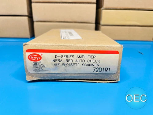 Fireye 72D1R1 D-Series Infrared AutoCheck Amplifier for 48PT2 Scanner