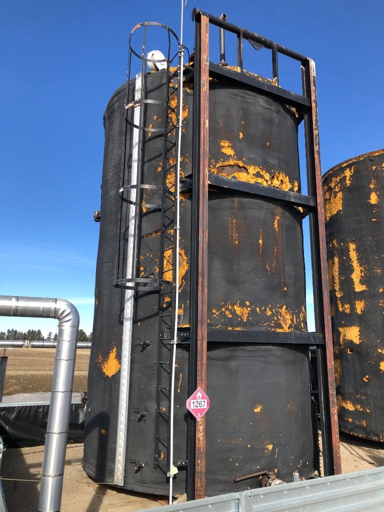 400 BBL GLM Fire Tube Insulated Storage Tank – 1995 — product image 5 of 6