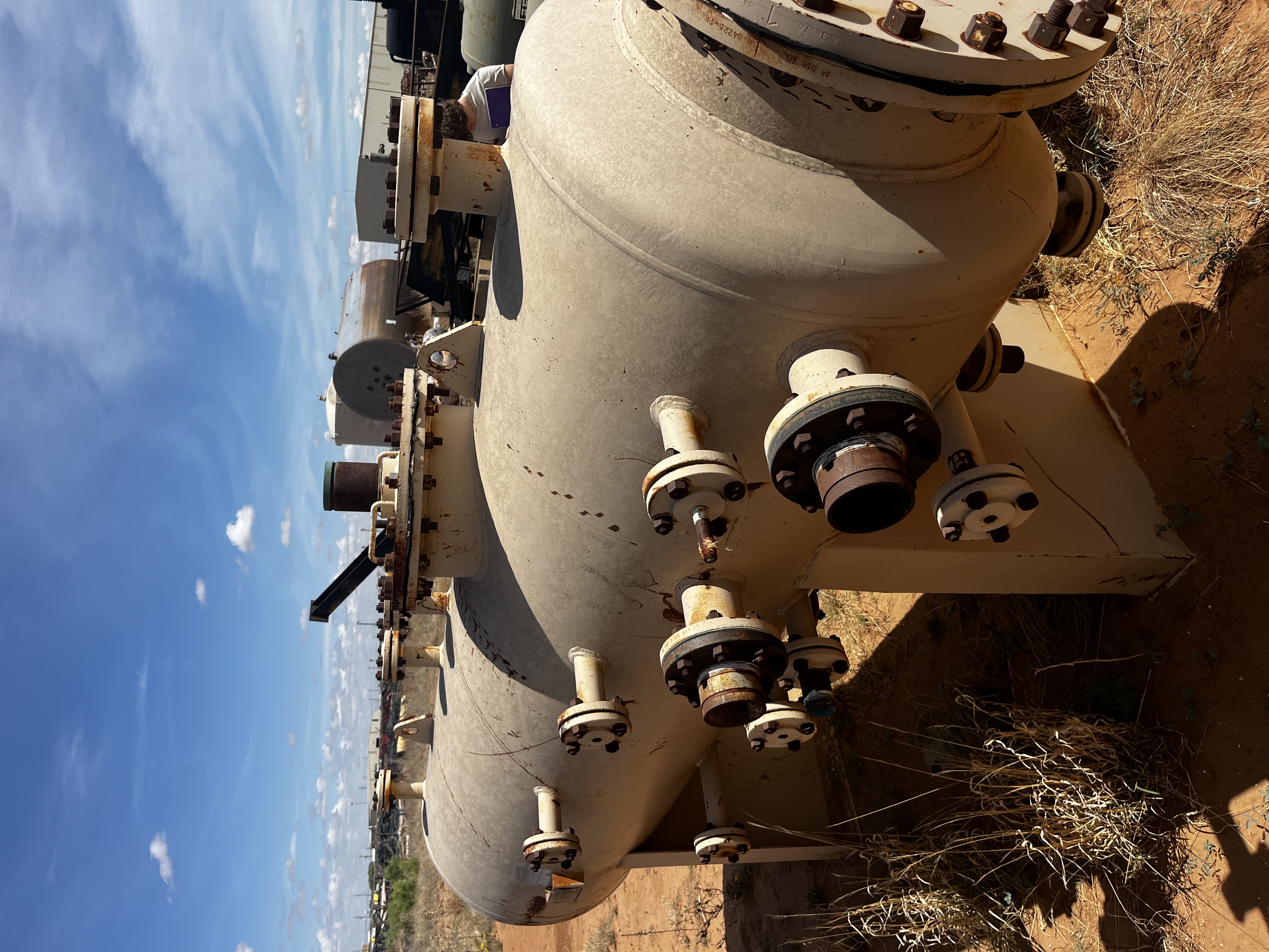 Area Tanks 3-Phase Horizontal Separator, 36 in x 10 ft, Serial J-157 — product image 4 of 6